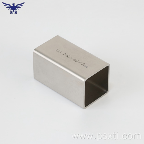 High Quality Square Titanium Tube